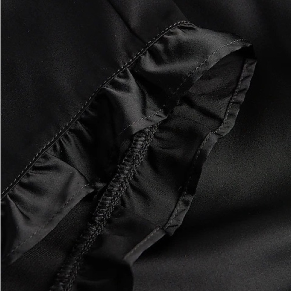 Express Satin Ruffle Sleep Shorts - Picture 6 of 6